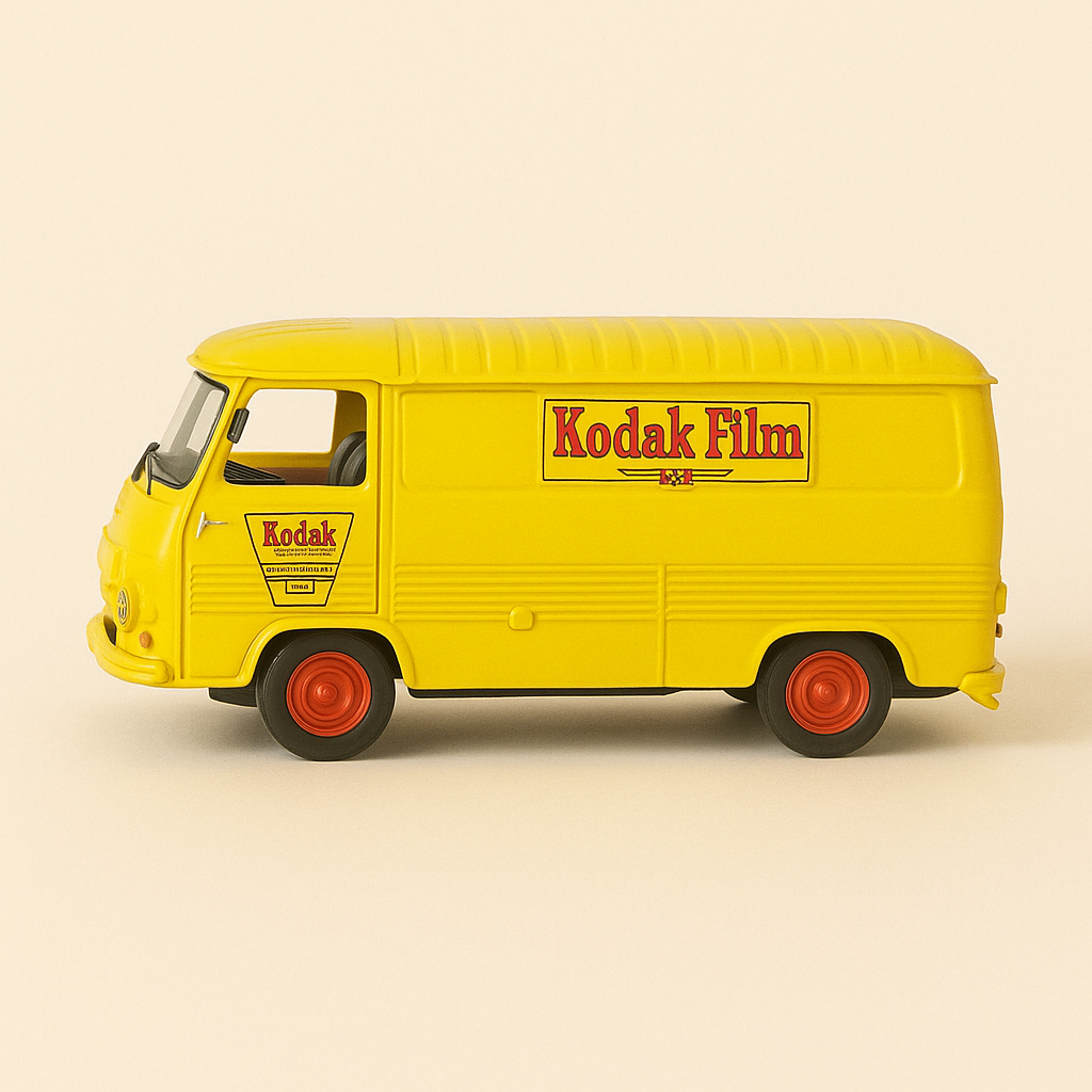 Giele Peugeot J7 mat KODAK Reklam