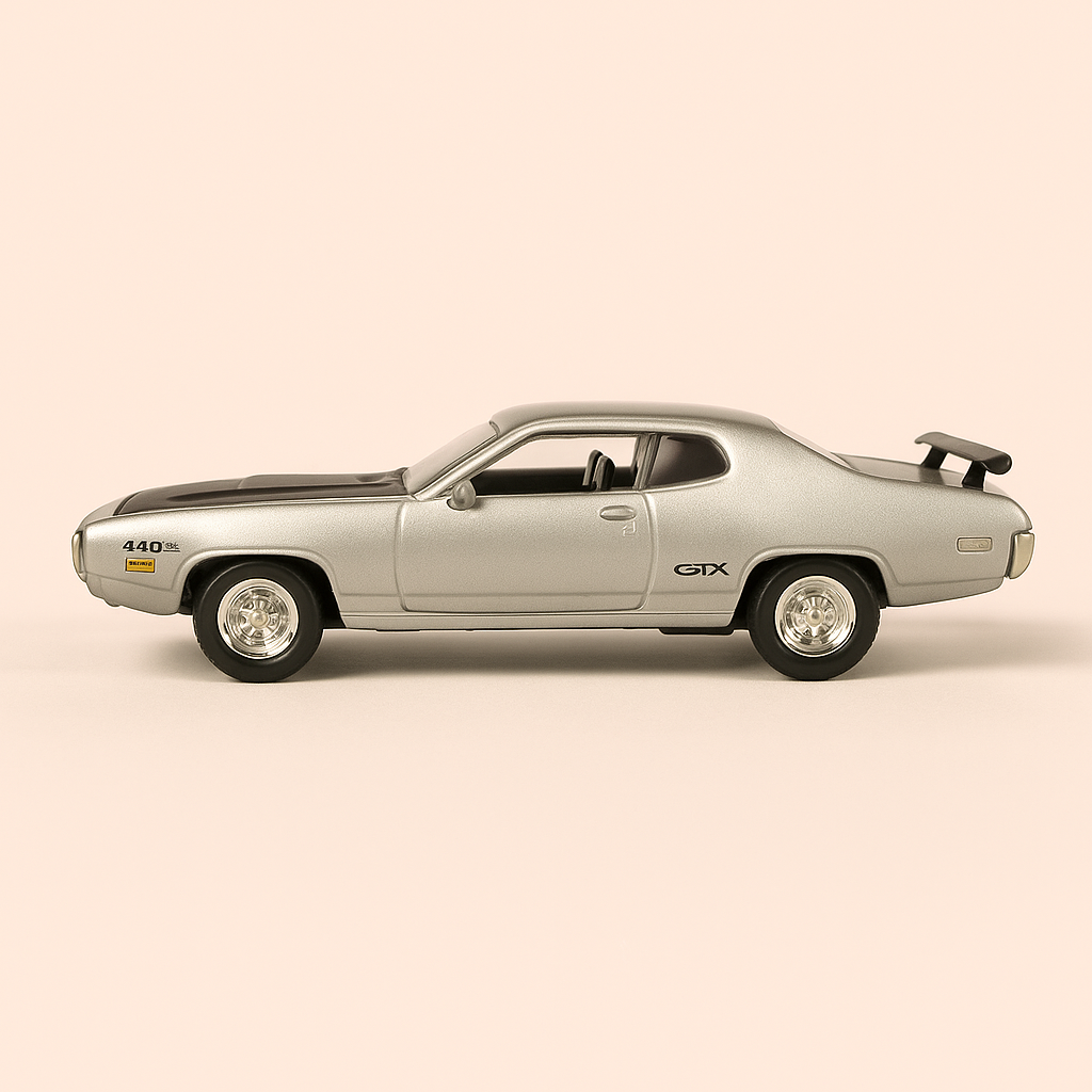 1971 Gray Plymouth GTX (Amerikaneschen Auto)