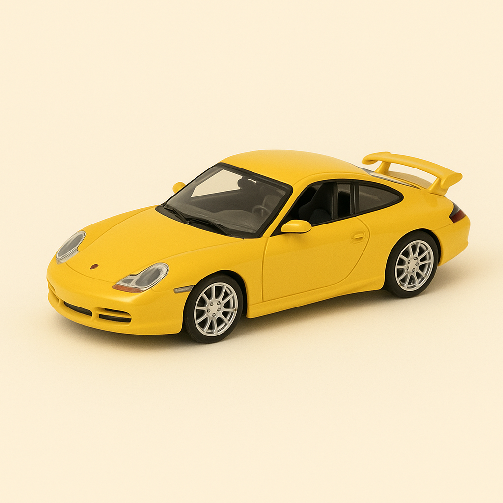 2001 giele Porsche 911GT3