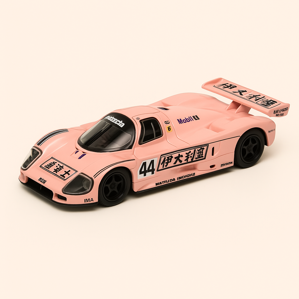 Porsche 962C rose numéro 44 (24 heures du Mans de 1990) - ONYX MODEL CARS