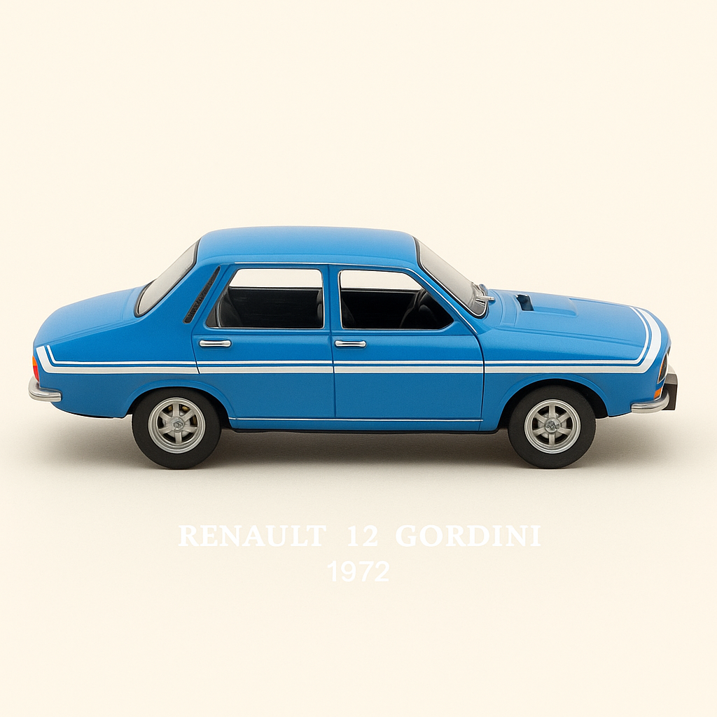 1972 bloe Renault 12 Gordini (Moossstaf 1:24)