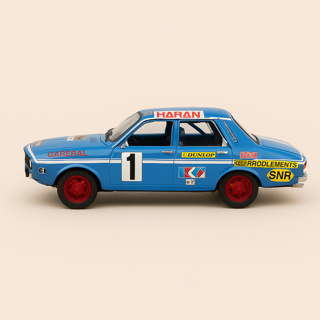 Renault 12 Gordini Blue Nummer 1 - Coupe 1973