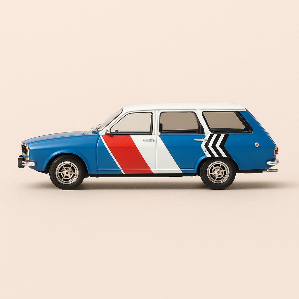 Renault 12 Gordini Kombi vun 1973 (an Blisterpackung)