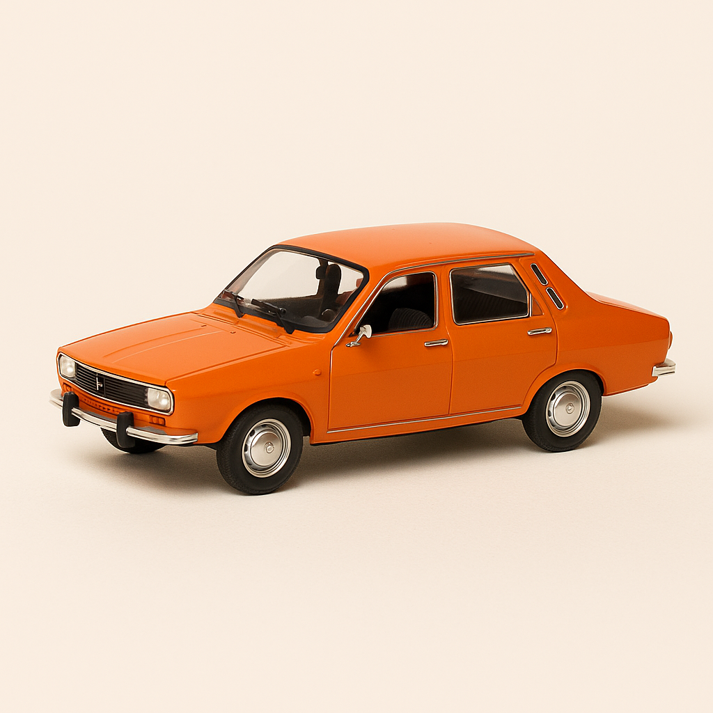 Orange Renault 12 TL vun 1973