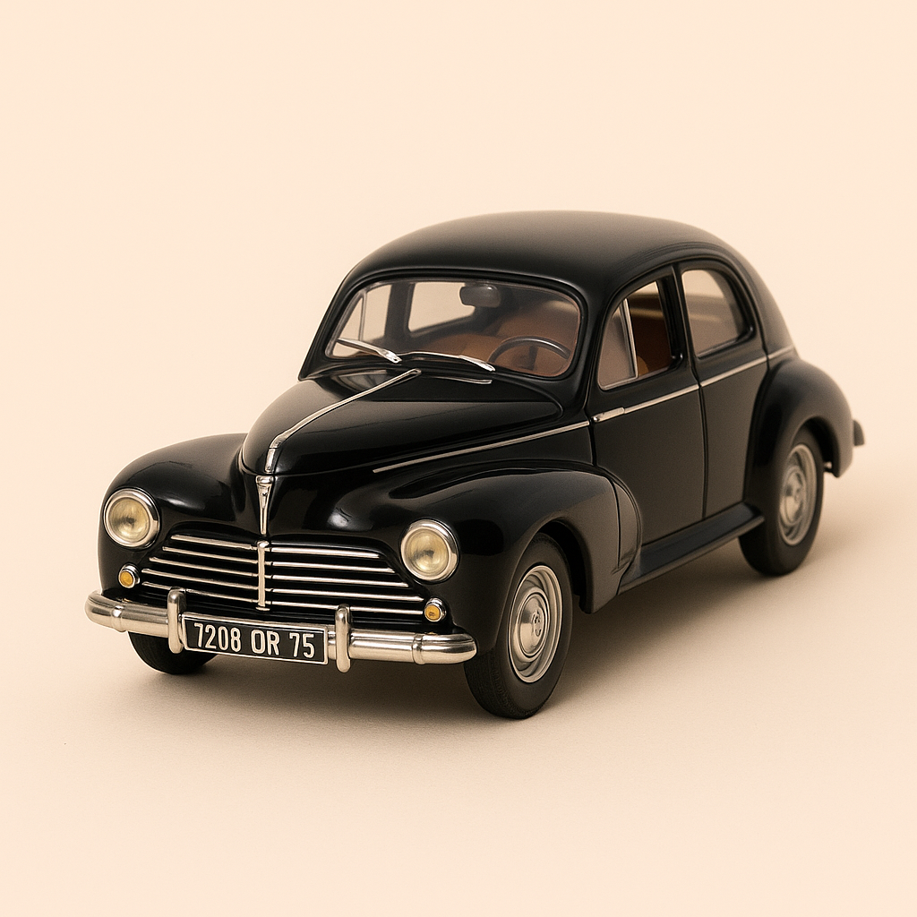 Renault 4 CV Preto - Nationale 7 - A Rota Azul