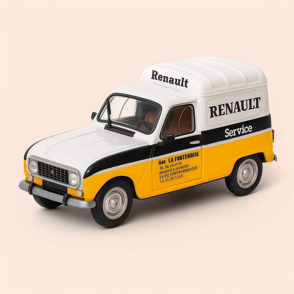 Renault 4 fourgonnette F4 "Renault service" de 1983