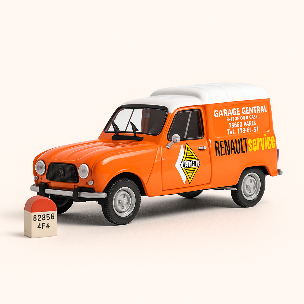 Renault 4F4 fourgonnette de 1973 (Renault service)