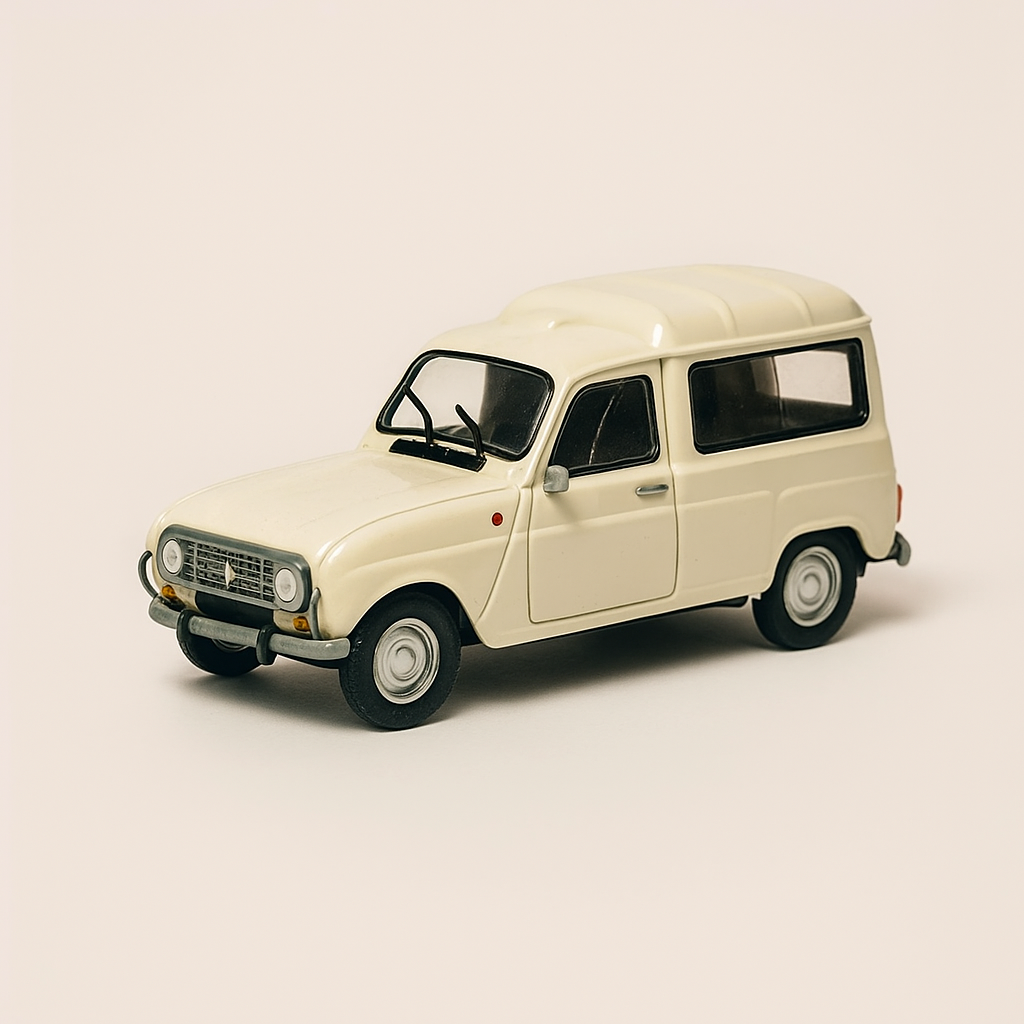 Renault 4 F4 van beige de 1978
