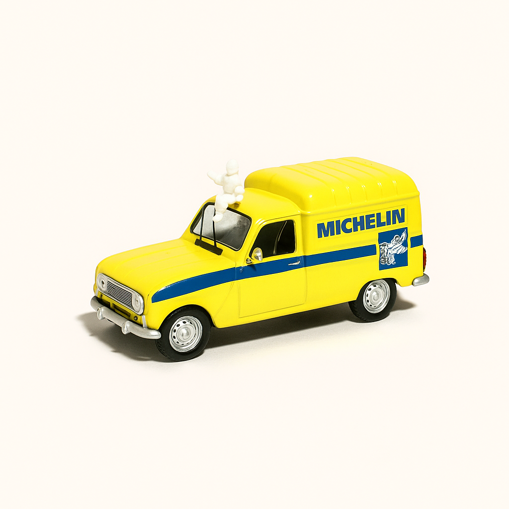 Renault 4F6 jaune MICHELIN