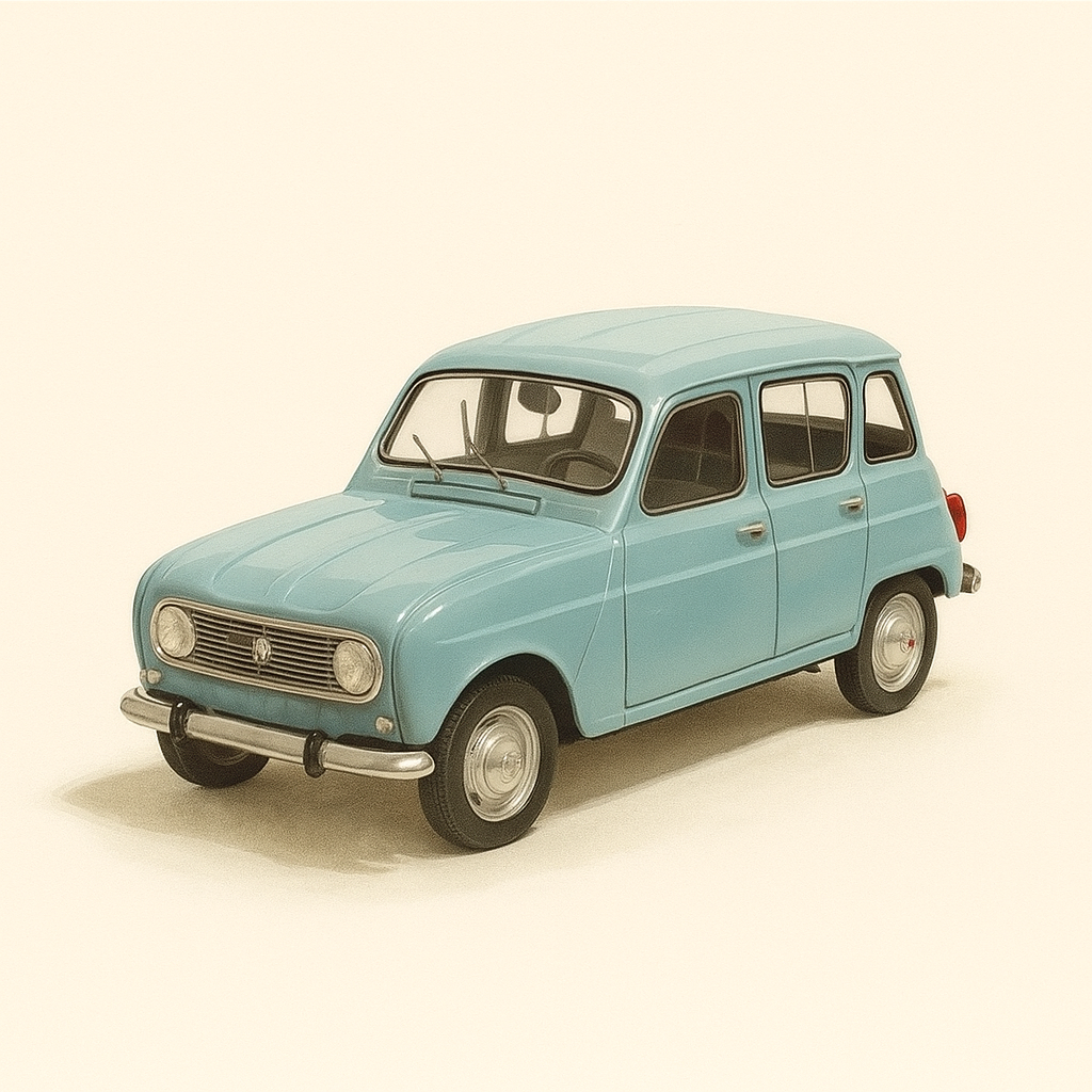 1962 bloe Renault 4L