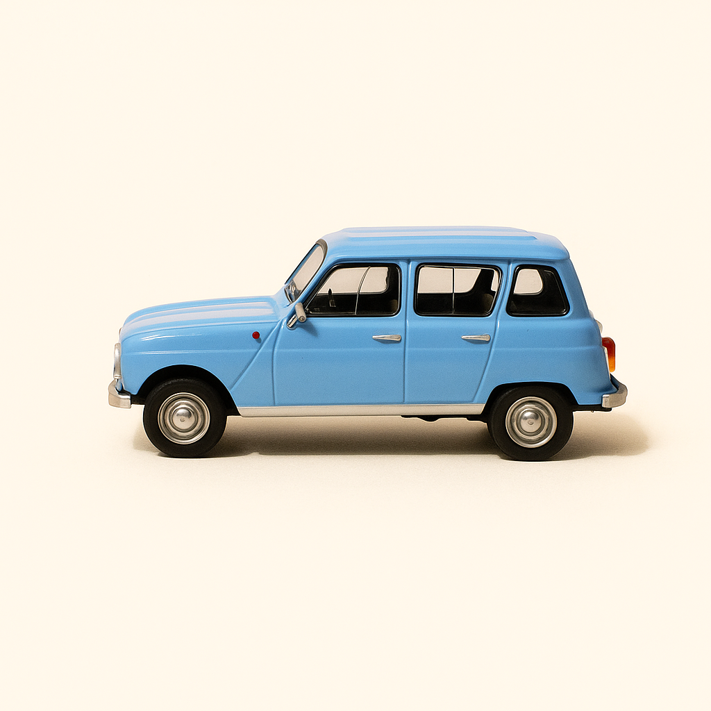 Renault 4L azzurra del 1964
