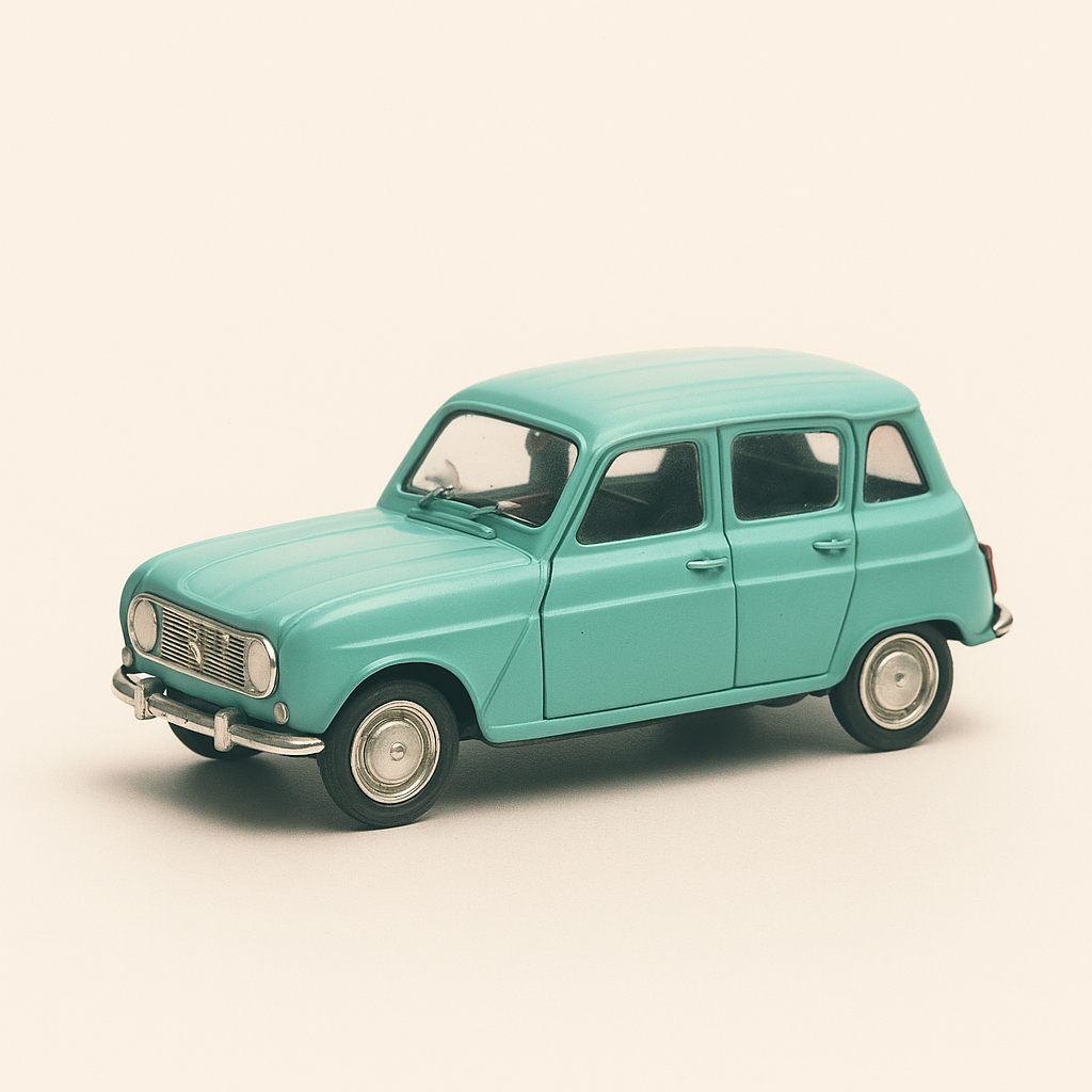 Renault 4L blo/gréng vun 1964