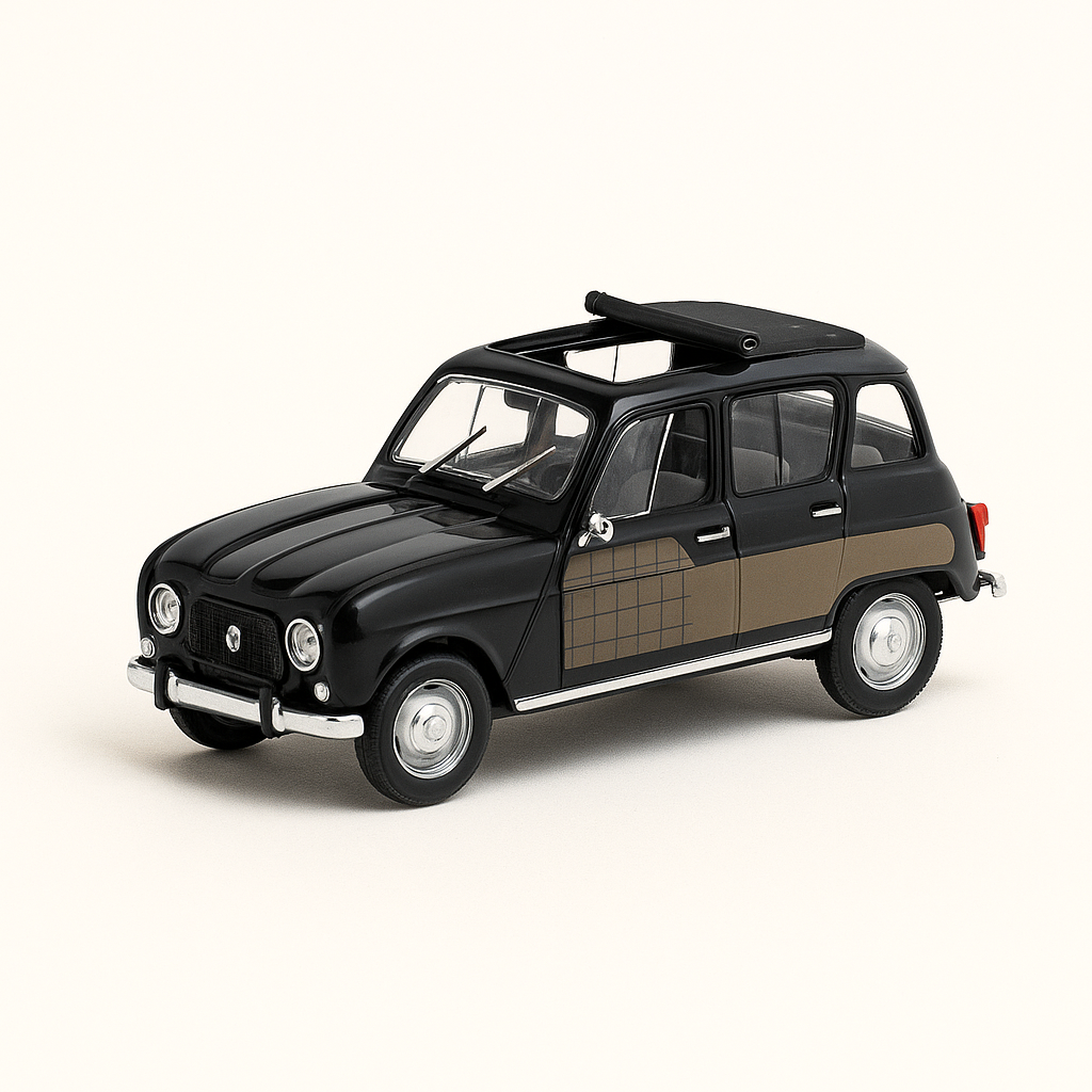 Renault 4L Parisienne verde e nera del 1964