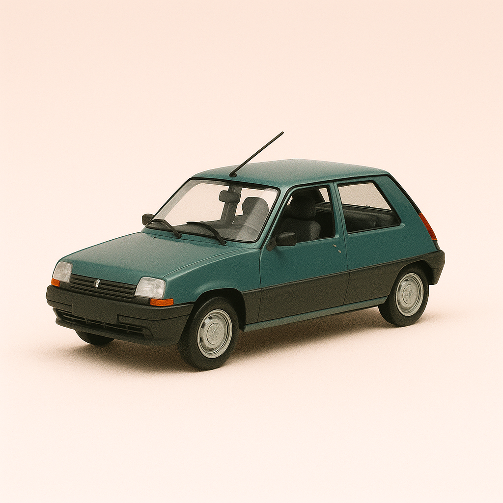 Renault 5 Supercinq verde de 1989