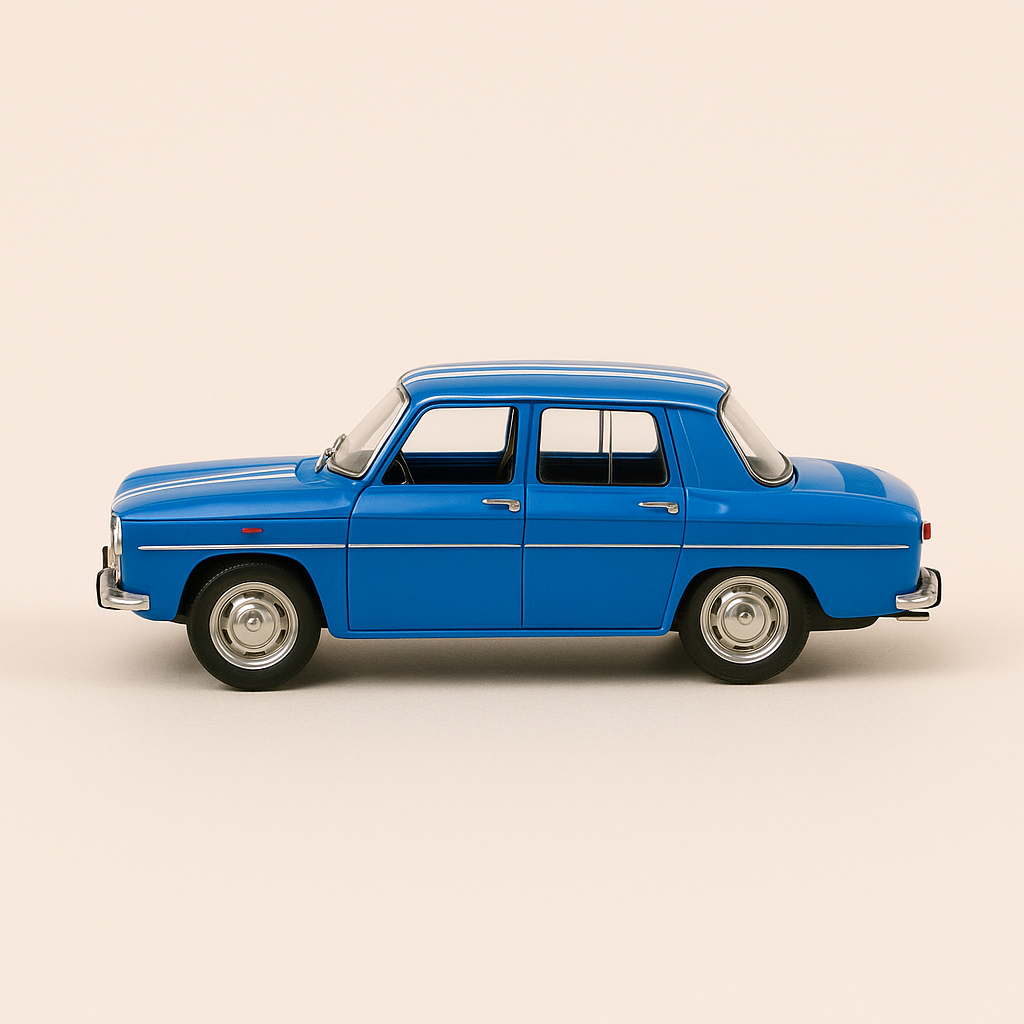 Renault 8 Gordini 1100 niebieski