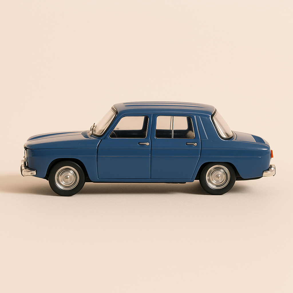 Renault 8 Gordini 1300 bleue de 1966 (la sage Gordini)