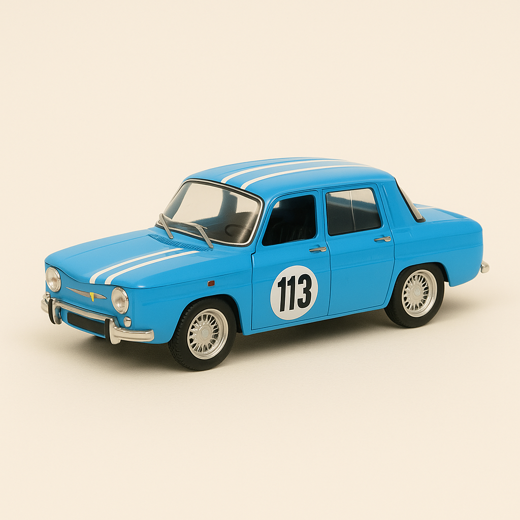 Renault 8 Gordini 1500 double ACT z numerem 113 z 1967 roku
