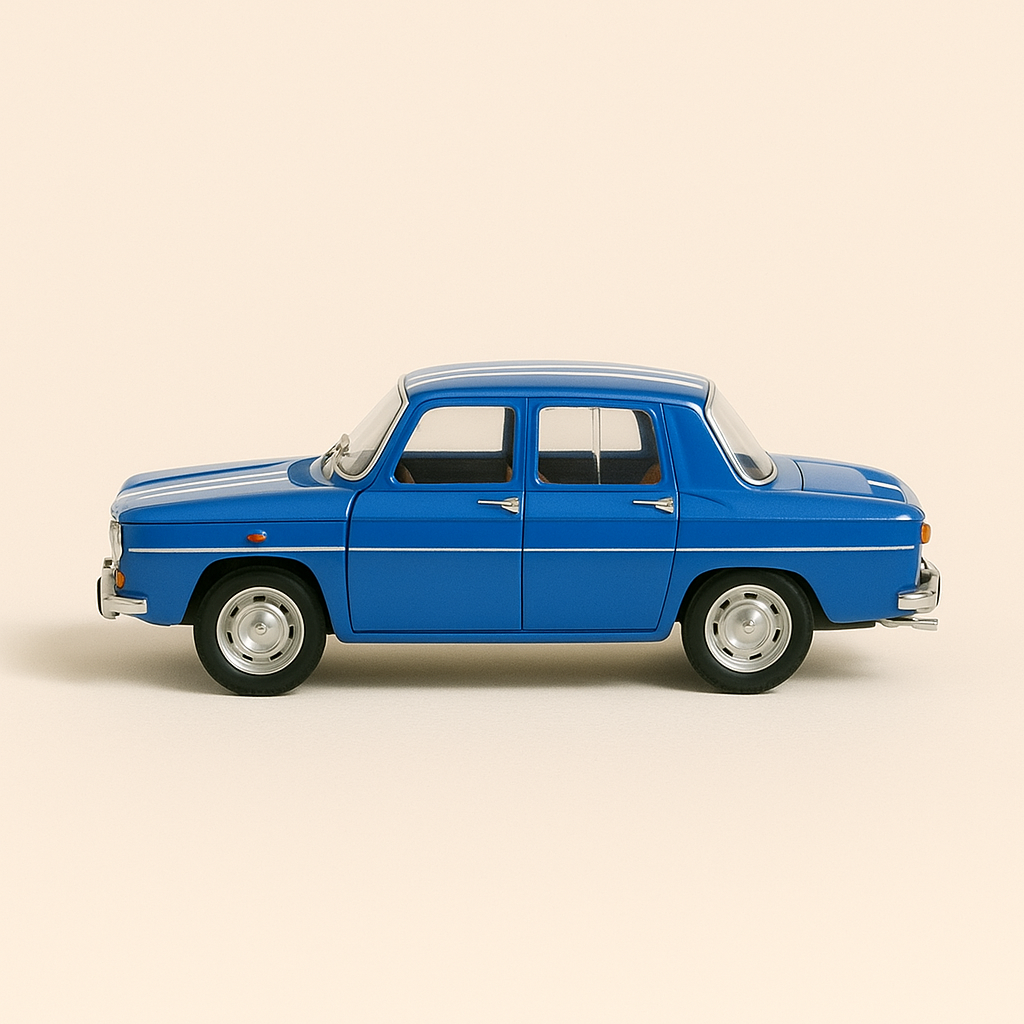 Renault 8 Gordini azul de 1966 (escala 1/24)