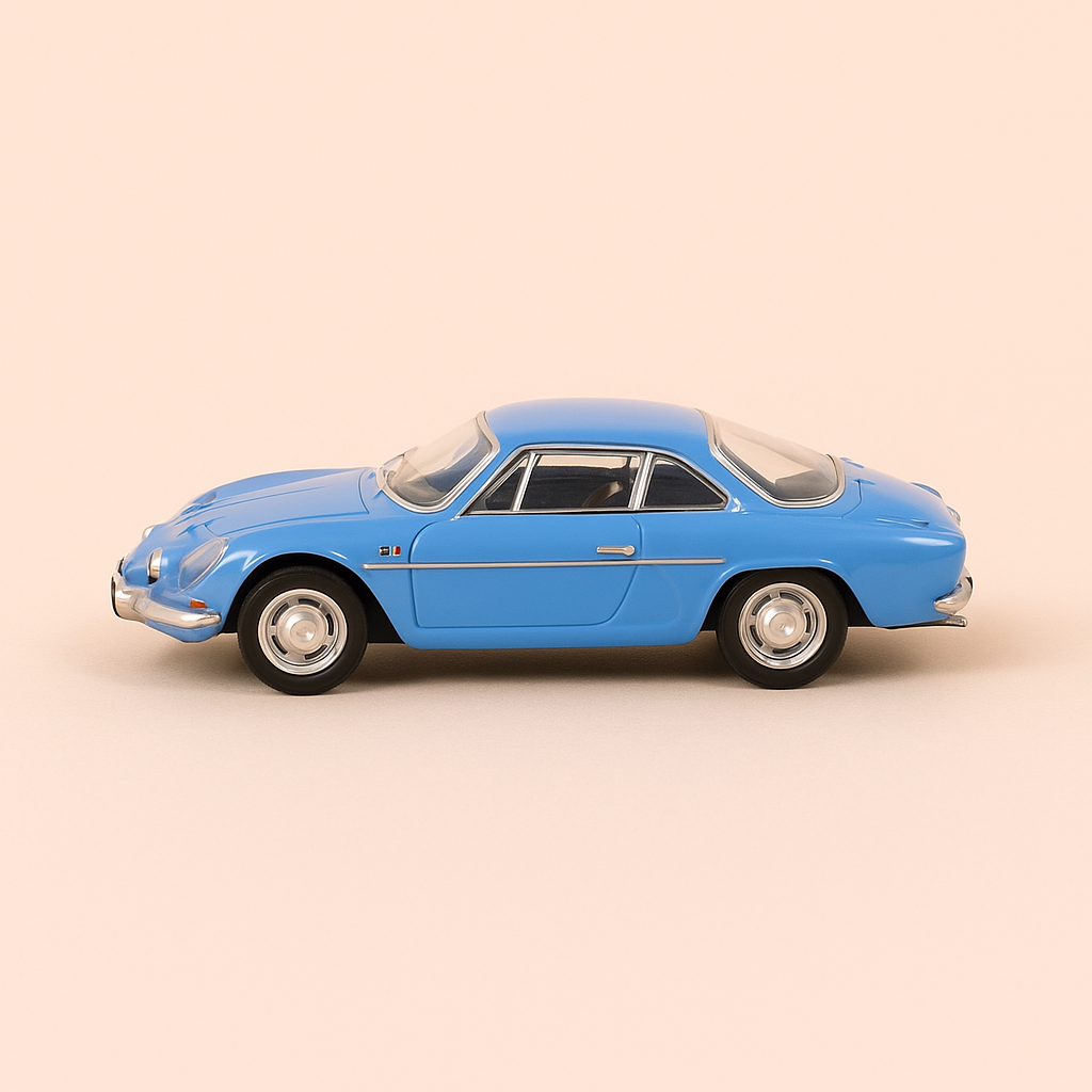 Renault Alpine A110 1100 azul de 1963