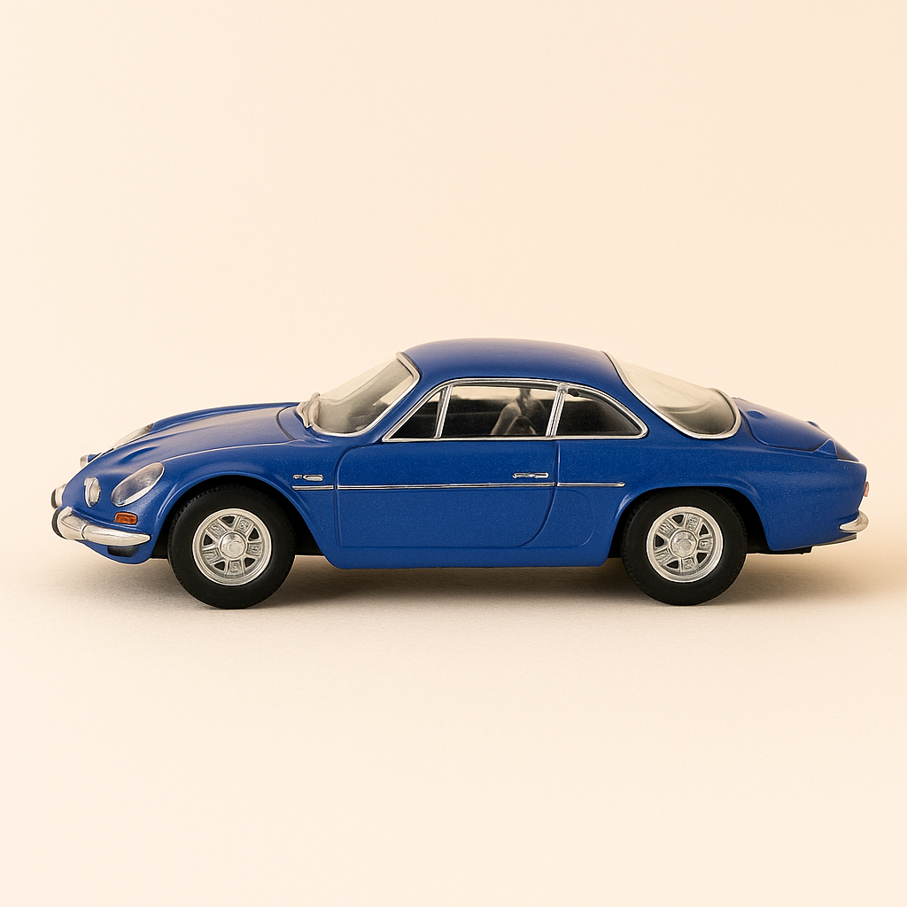 Renault Alpine A110 1300S bleue de 1971 (collection Mes Voitures Mythiques) SANS boite en carton