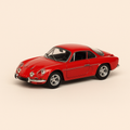 Photo professionnelle de la voiture miniature Renault Alpine A110 Rouge De 1970 Solido Reference 1803 Avec Boite En Carton - Image clean haute qualité
