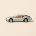 Photo professionnelle de la voiture miniature Renault Alpine A310 Grise De 1971 - Image clean haute qualité