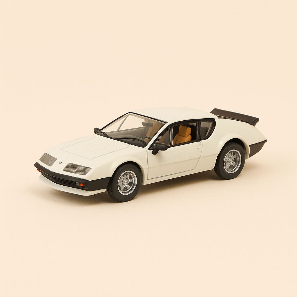 1981 wäisse Renault Alpine A310 V6 Pack GT