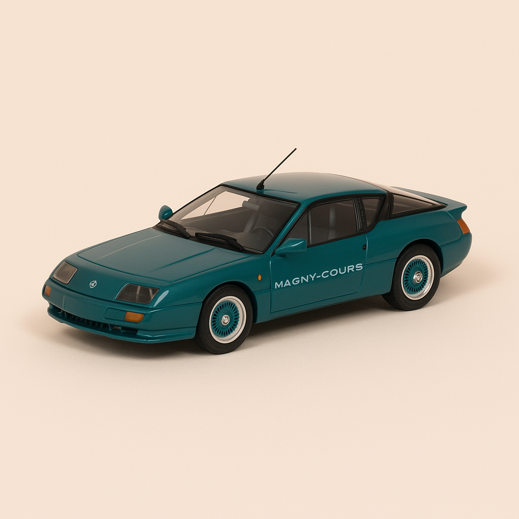 Renault Alpine A610 Magny-Cours verde oscuro de 1992