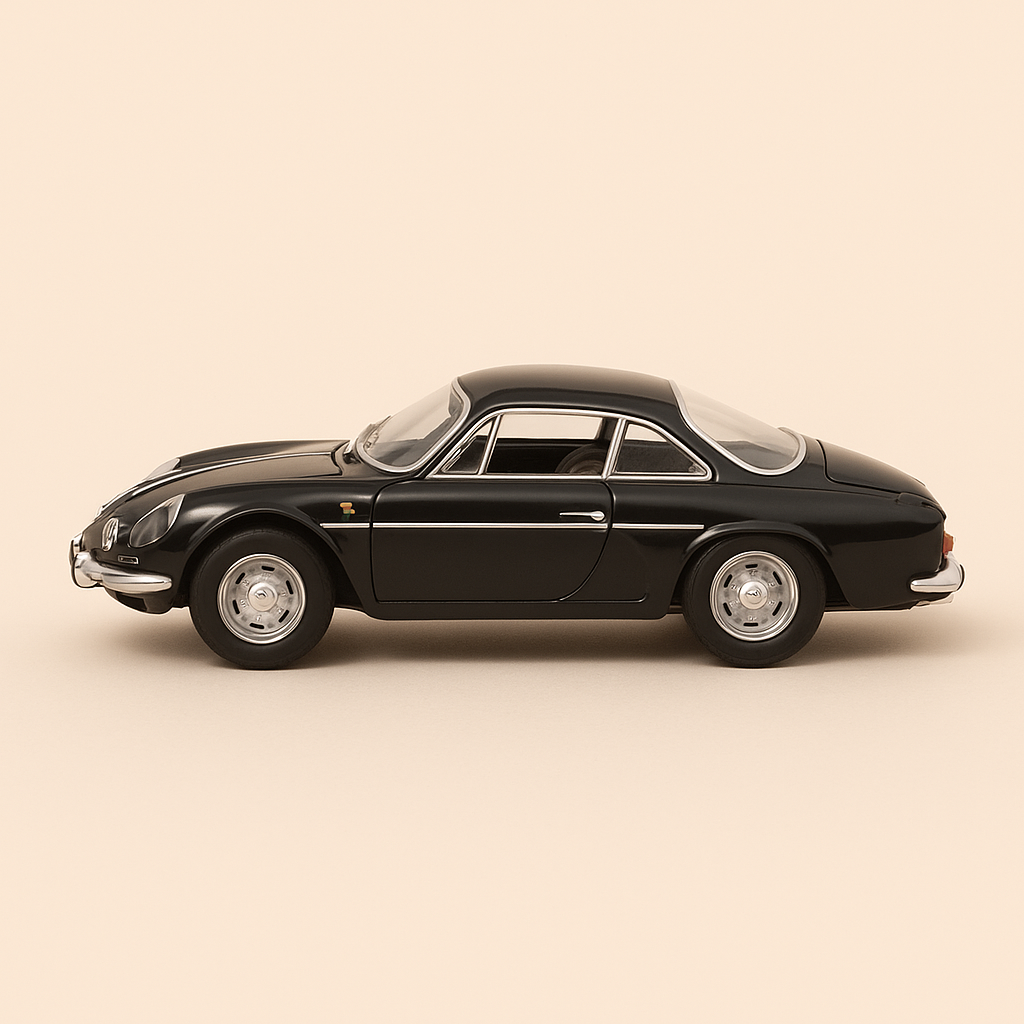 Negro 1967 Renault Alpine Berlinette Dinalpin