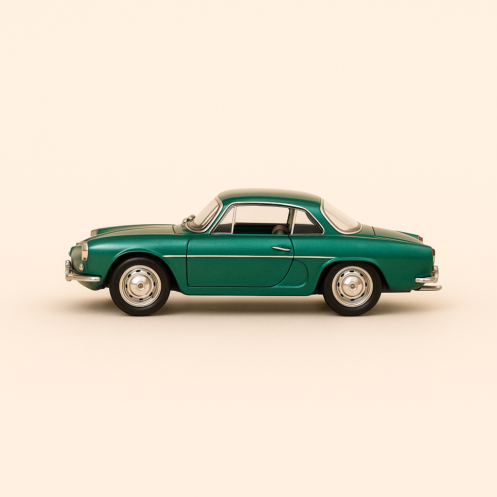 Grénge Renault Alpine A108 Sportscoupé vun 1959