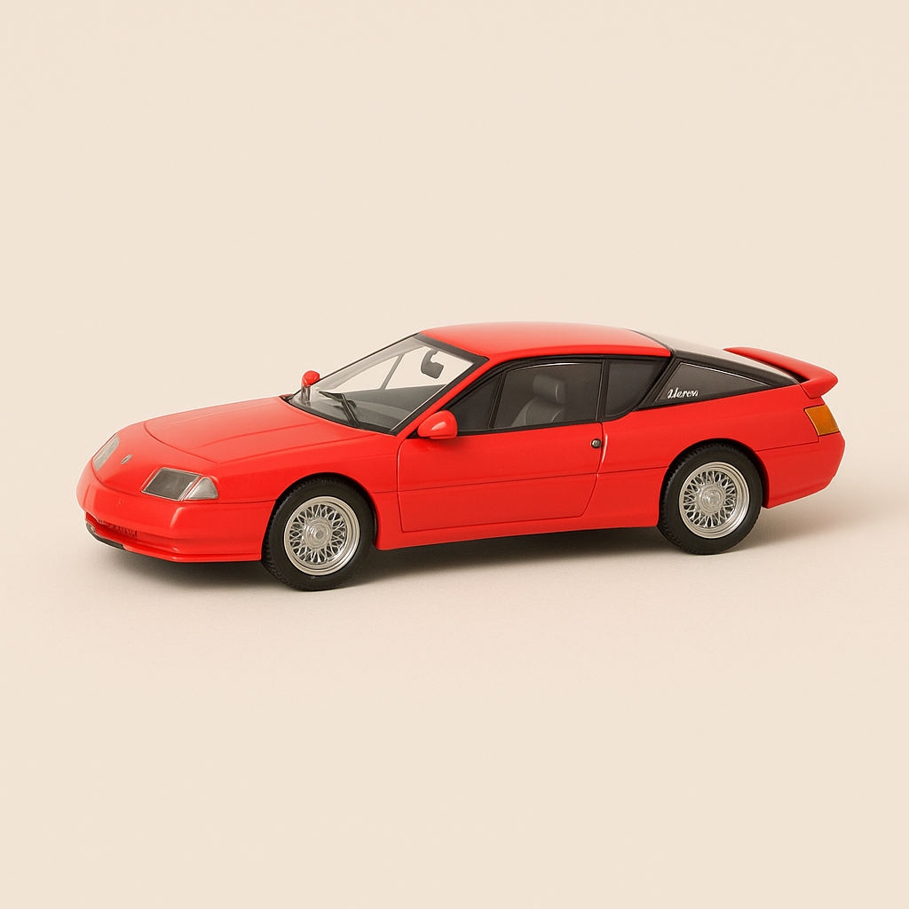 Renault Alpine V6 GT Turbo Le Mans rossa del 1990