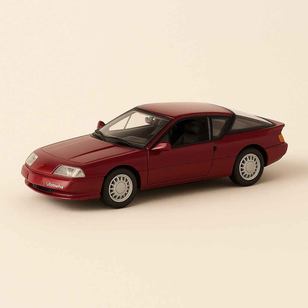 Renault Alpine V6 Turbo rouge série Milles Miles (coffret)