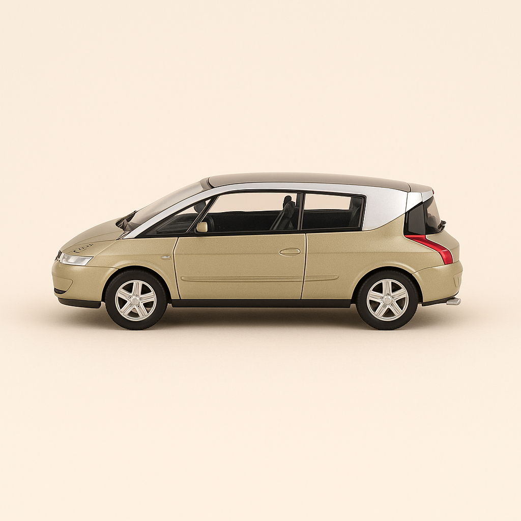 Renault Avantime brong mat groem Daach vun 2001