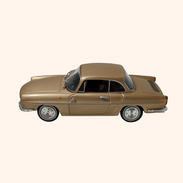 Photo professionnelle de la voiture miniature Renault Caravelle Marron De 1964 - Image clean haute qualité