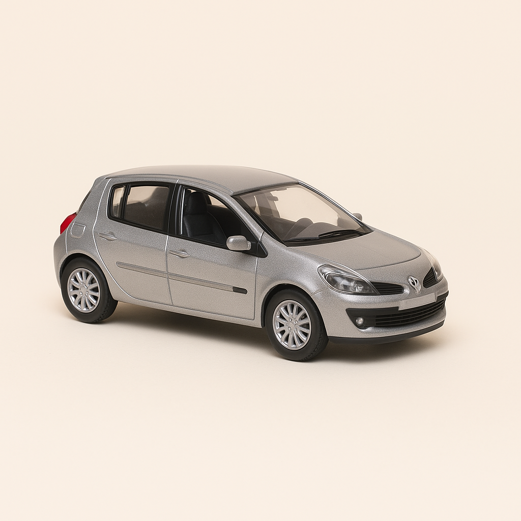 Groe Renault Clio (rechteckeg Këscht Nr. 1)