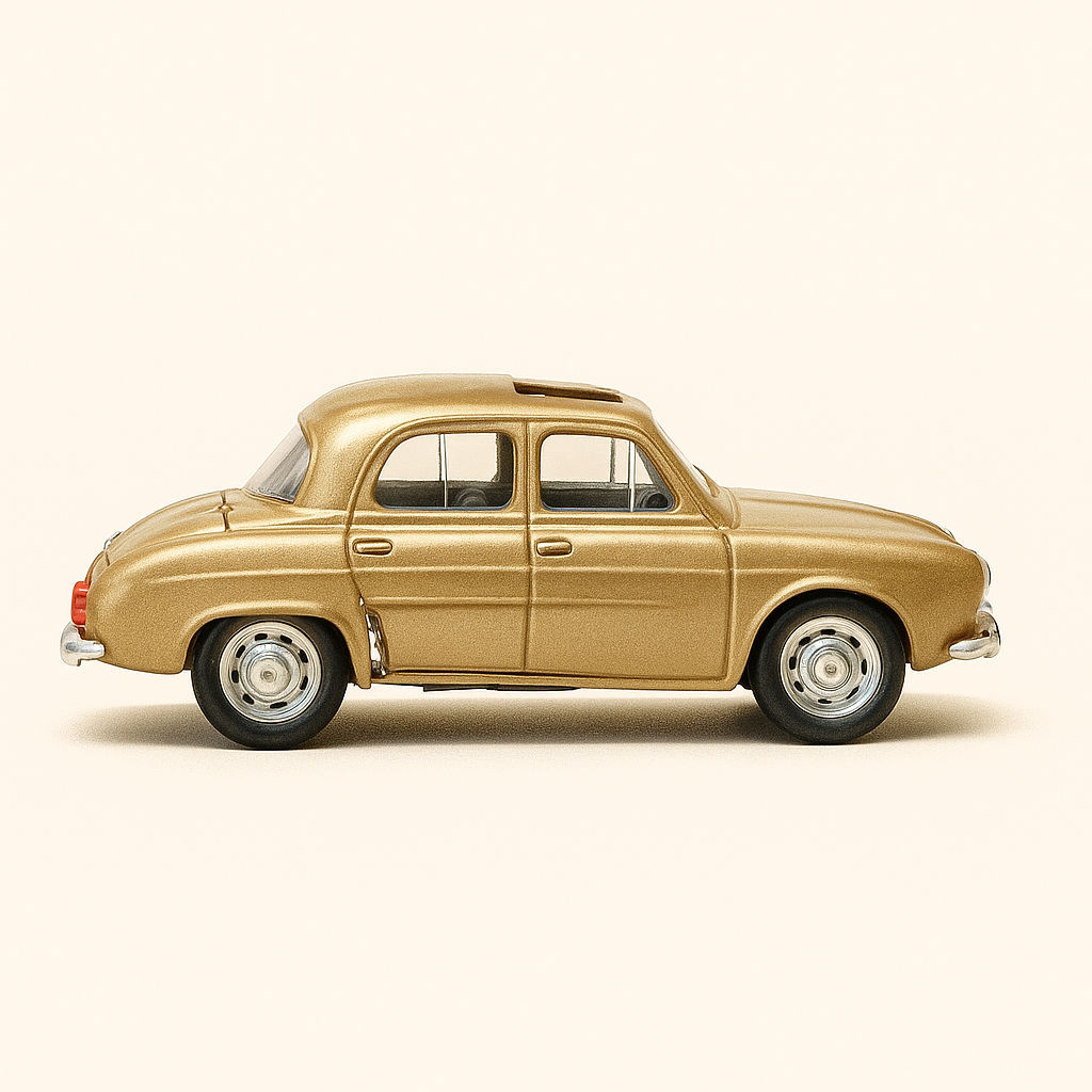Renault Dauphine z kolorowym szyberdachem? Numer referencyjny Solido 4542