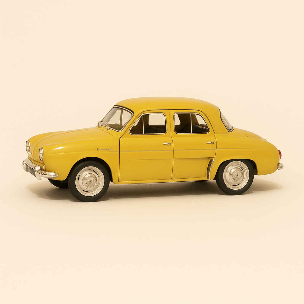 Renault Dauphine amarillo de 1961