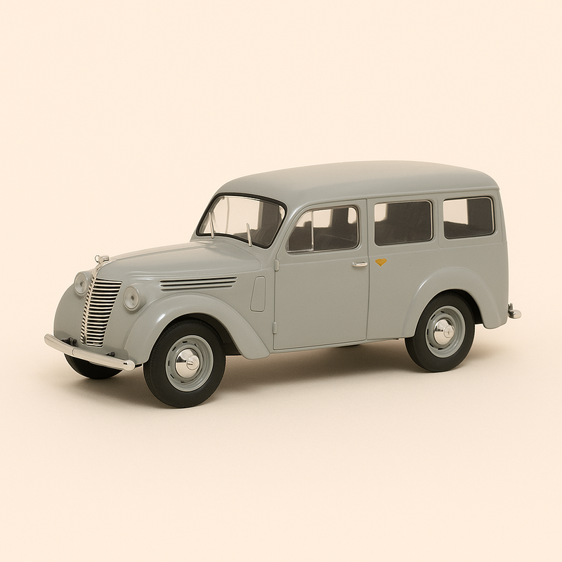 Renault Dauphinoise grise de 1955