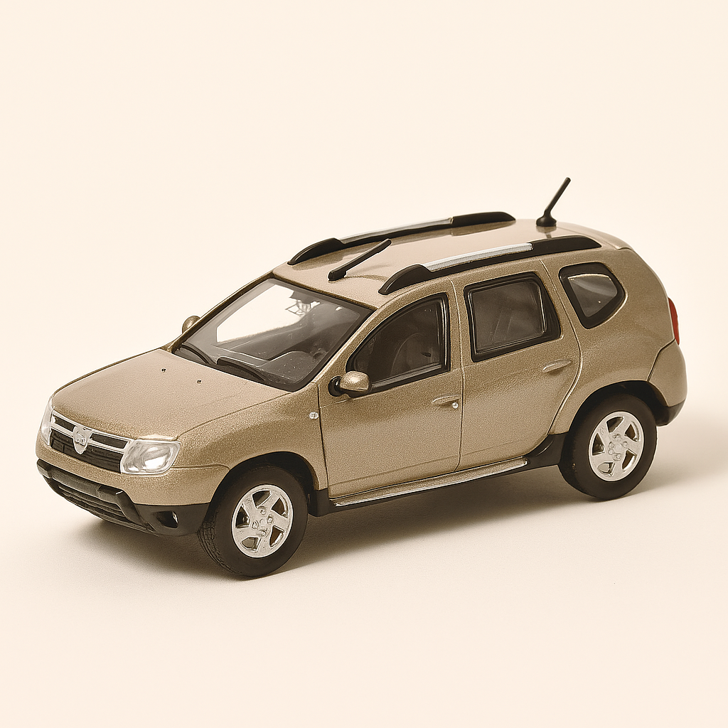 Hellbraune Renault Duster vun 2010