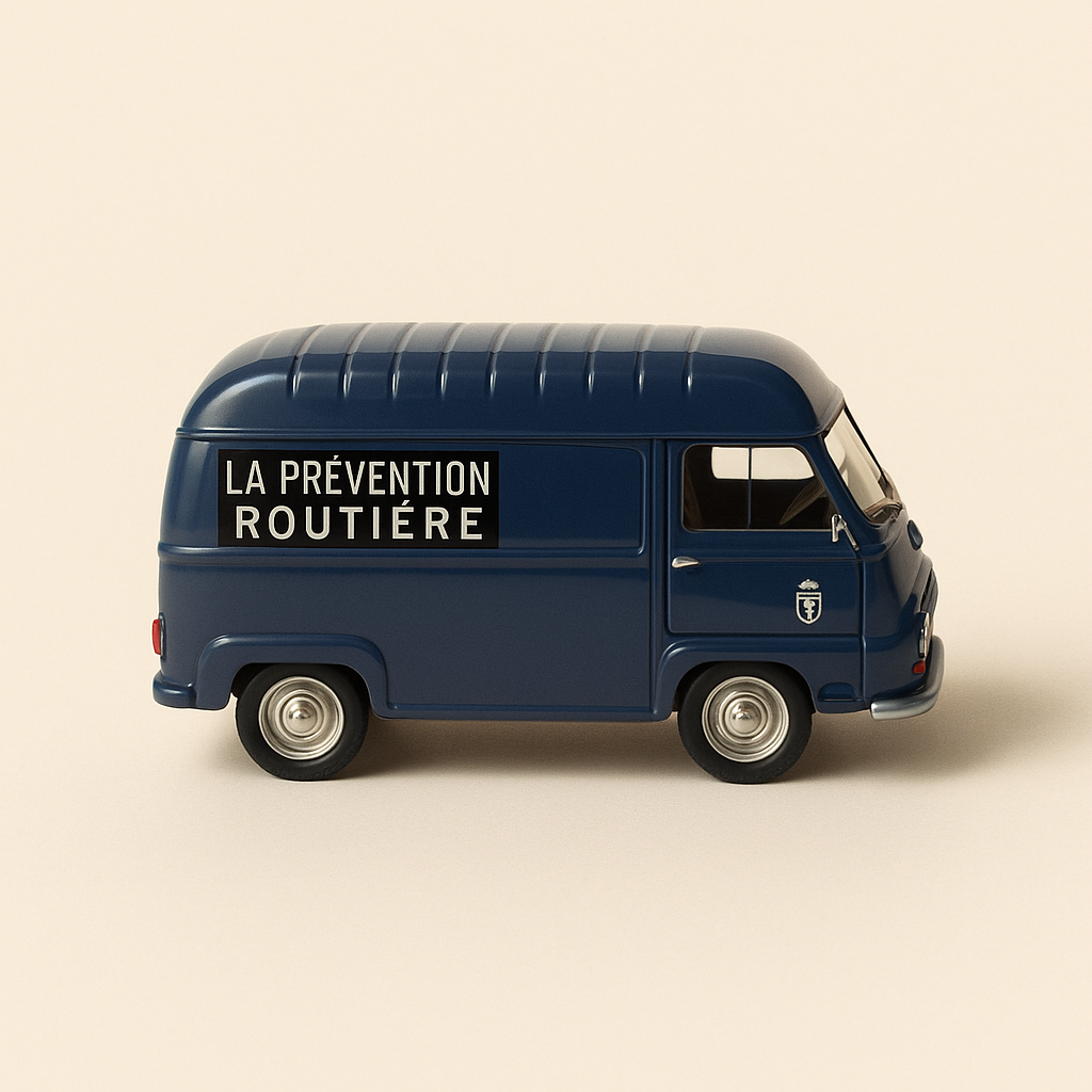 Bloe Renault Camionnette GENDARMERIE - SÉCHERHEET OP DER VERKEIER