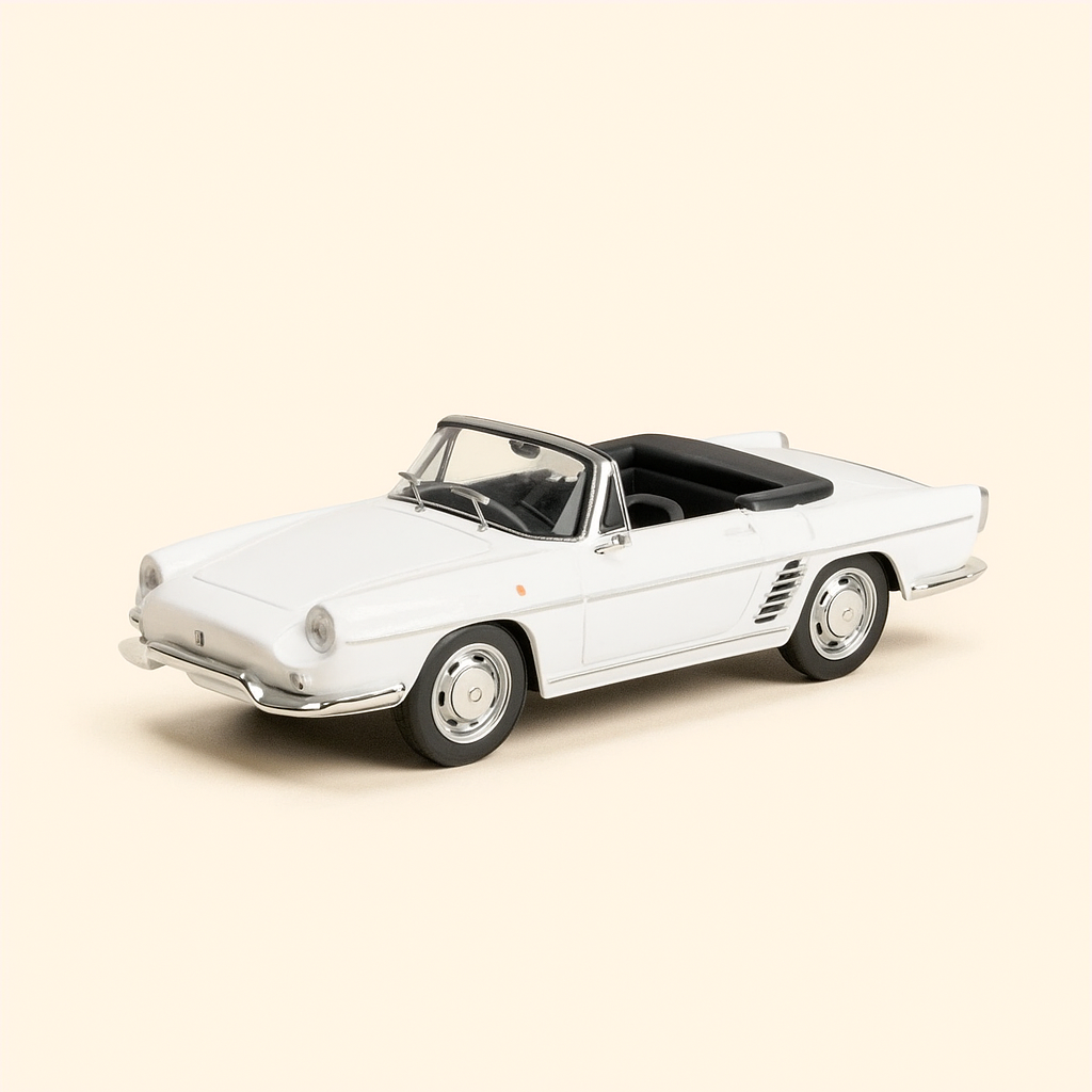 1962 wäisse Renault Floride Cabriolet