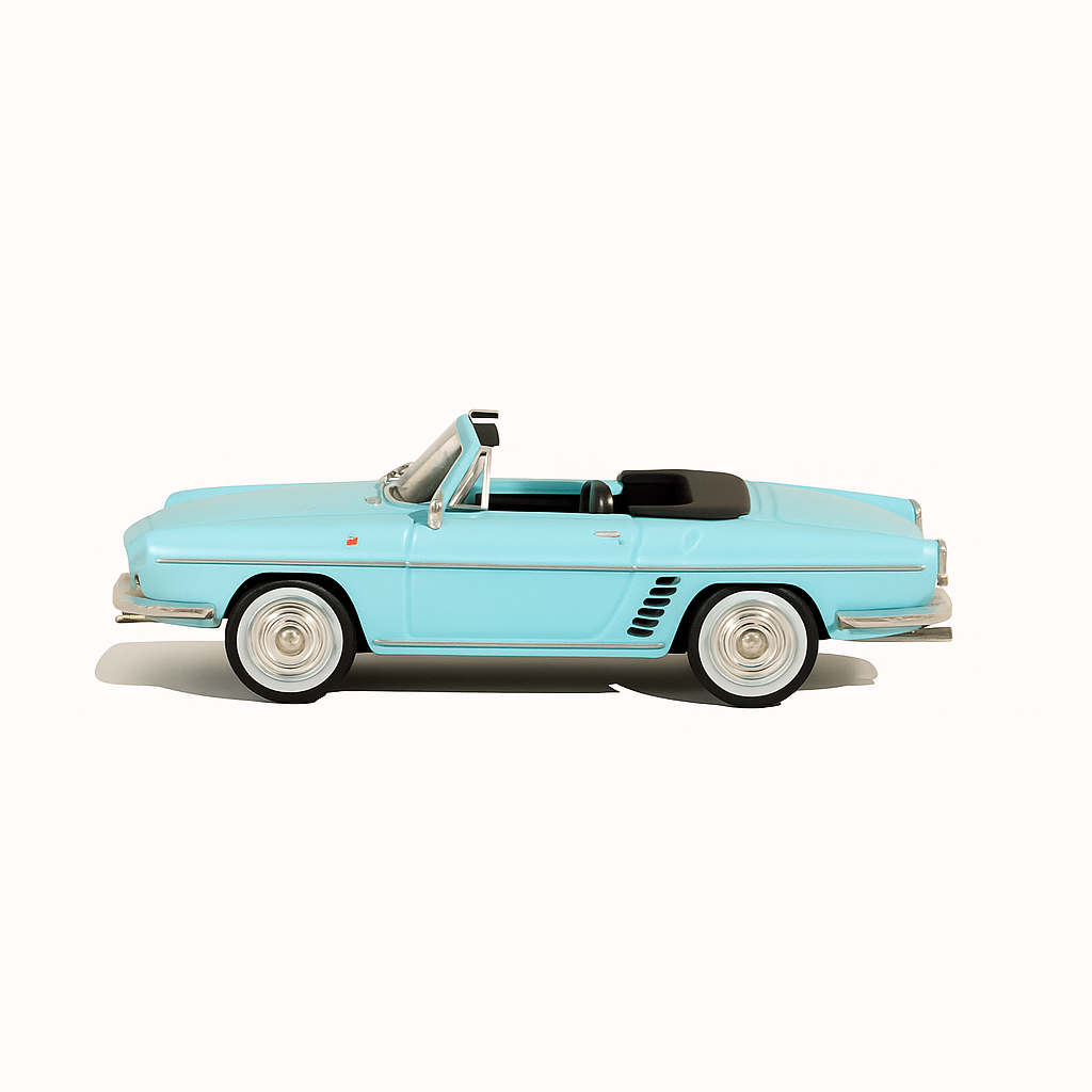 Renault Floride cabriolet bleu/vert