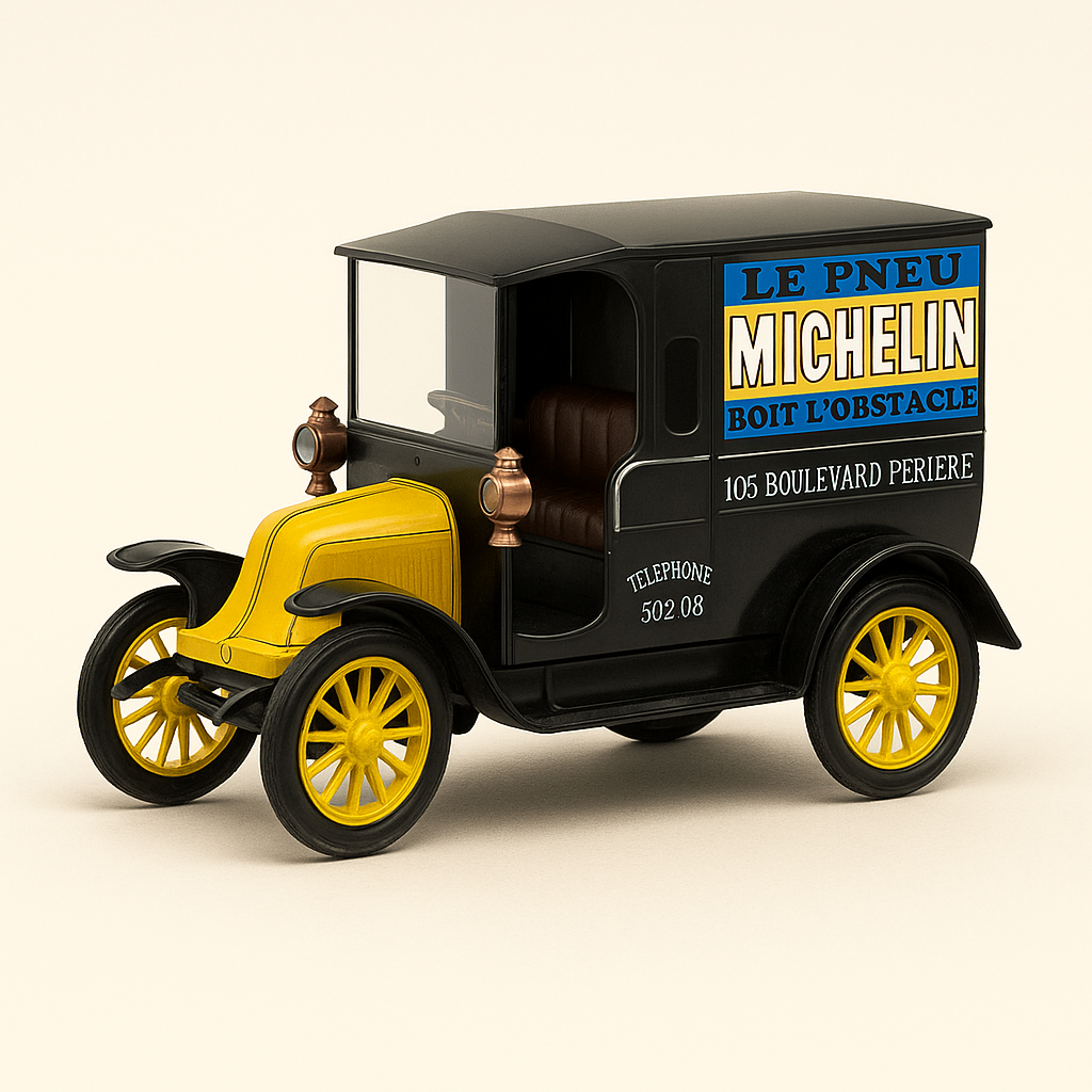 1910 Renault van MICHELIN
