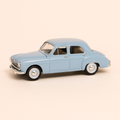 Photo professionnelle de la voiture miniature Renault Fregate Amiral Bleue Claire De 1953 - Image clean haute qualité