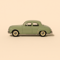 Photo professionnelle de la voiture miniature Renault Fregate Amiral Verte Boite En Carton - Image clean haute qualité