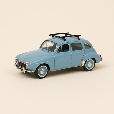 Photo professionnelle de la voiture miniature Renault Fregate Domaine Bleue Week End De Peche - Image clean haute qualité