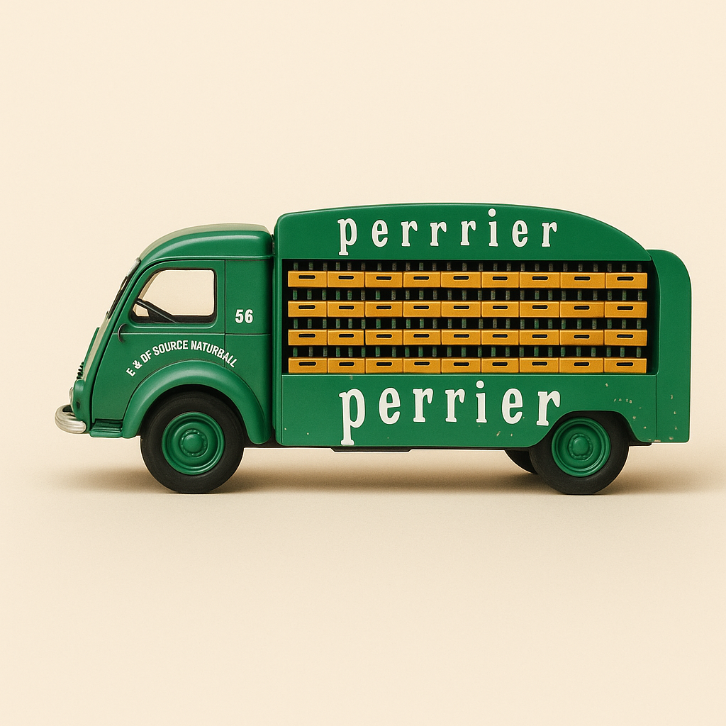 Grénge Renault Galion mat PERRIER Reklam