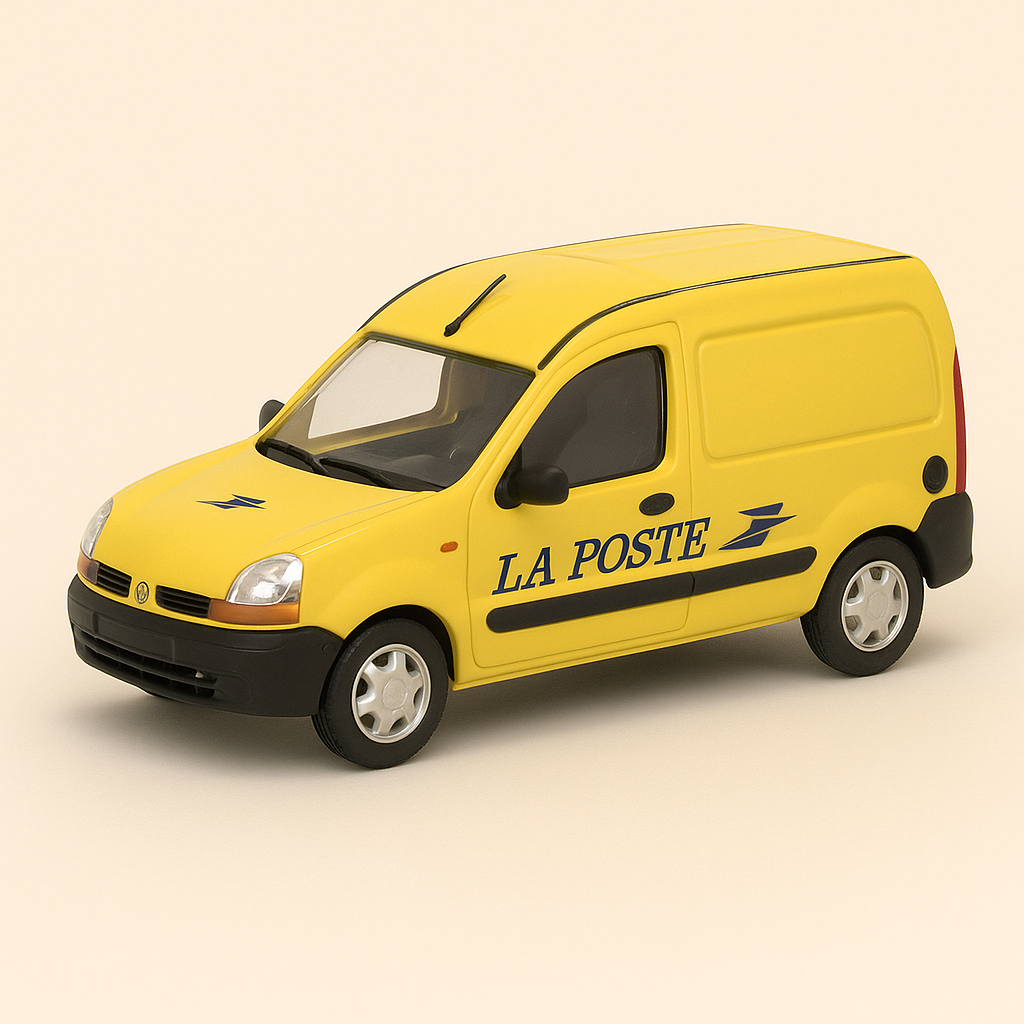 Renault Kangoo jaune de 2003 la Poste - PTT