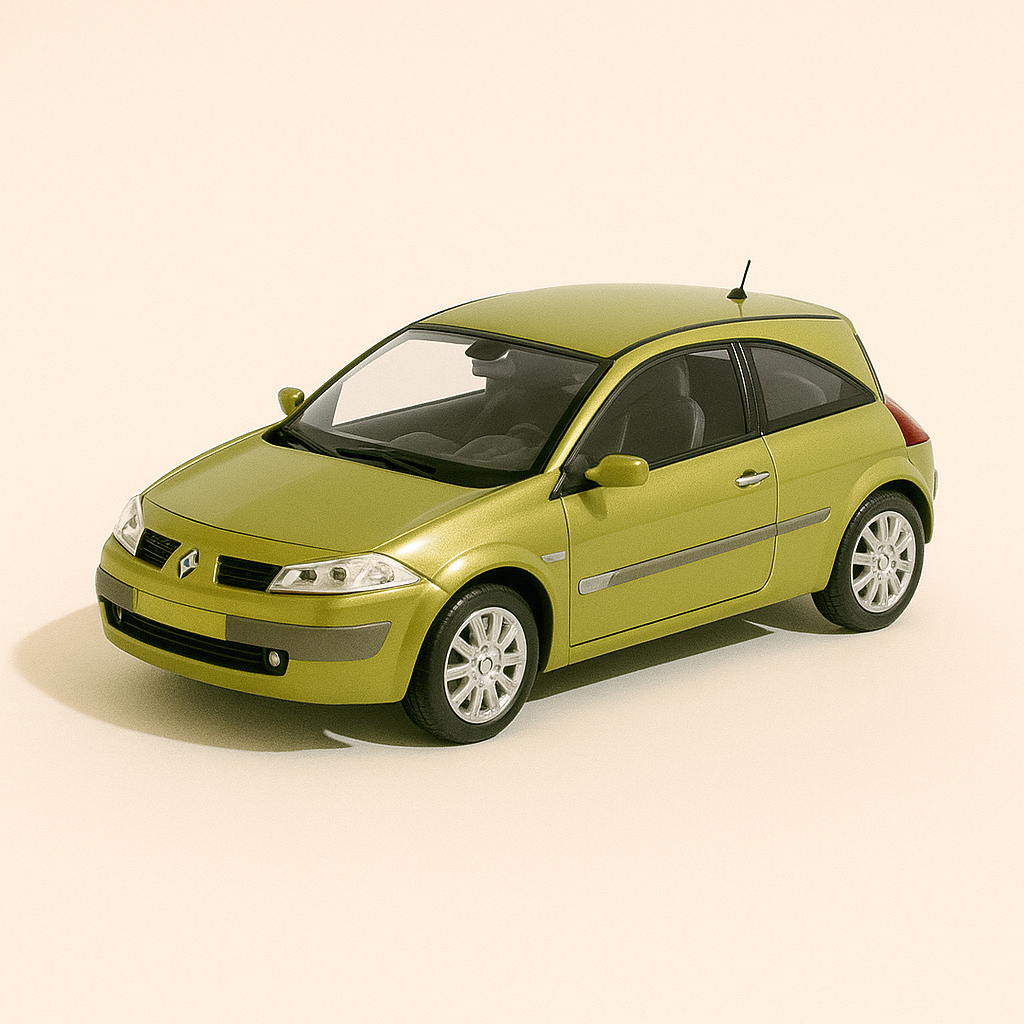 Renault Mégane coupé sport dynamique 2.0 16 v verde
