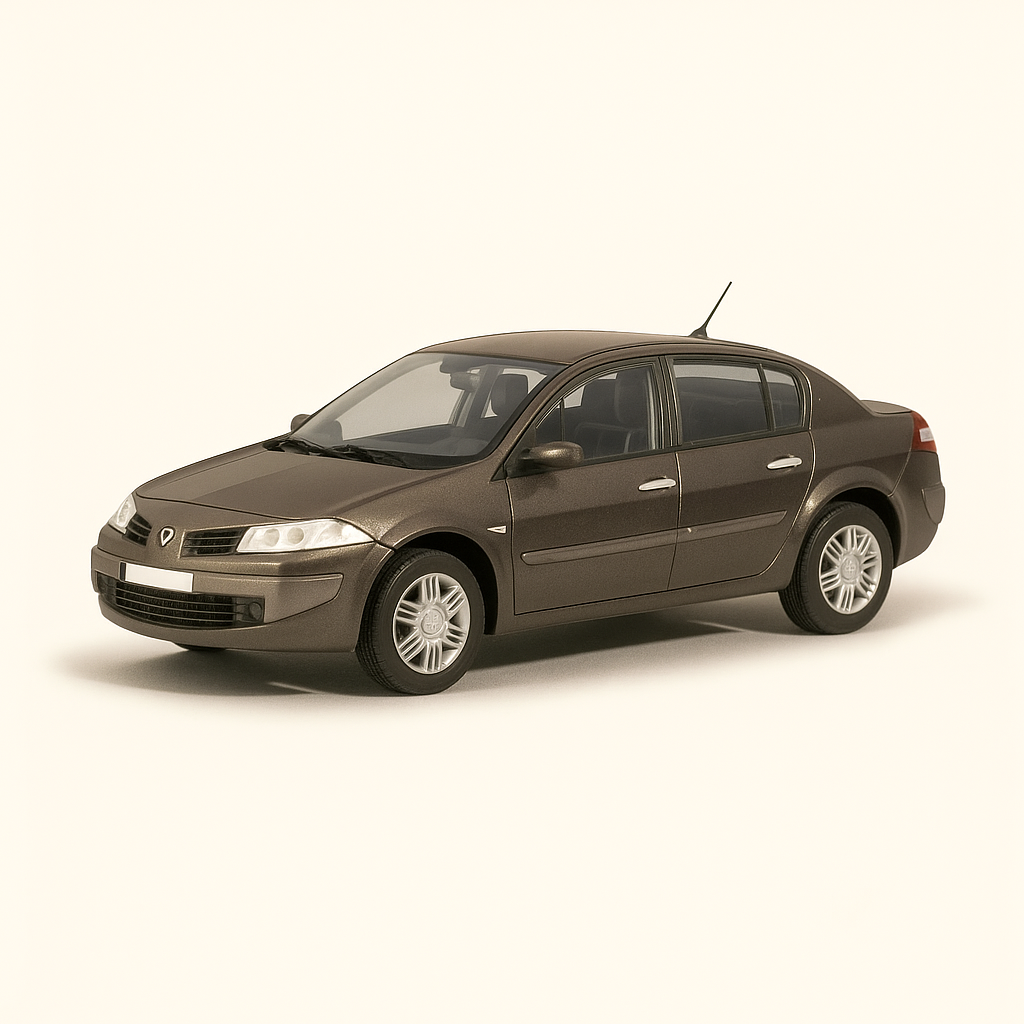Renault Mégane grise foncée